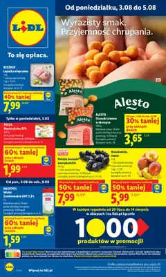 Náhled nabídky: Lidl Polsko Lidl Polsko leták platný od 03.08.2026