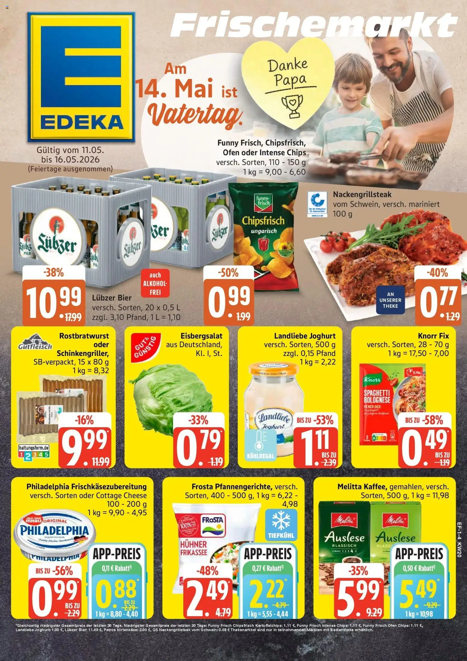 Vorschau von dem Prospekt des Geschäftes Edeka, gültig ab dem 10.05.2026