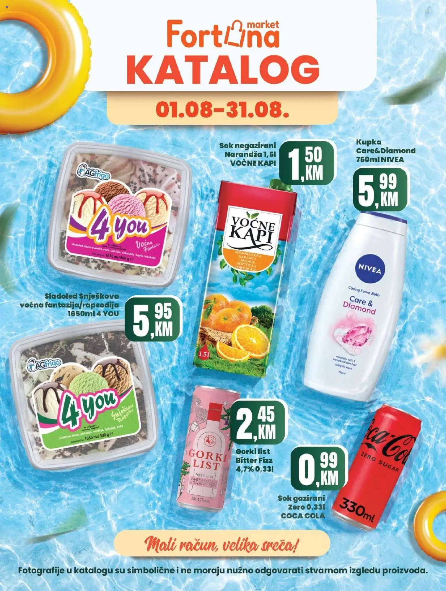 Pregled letka Fortuna Market katalog trgovine Fortuna Market vrijedi od 01.08.2026