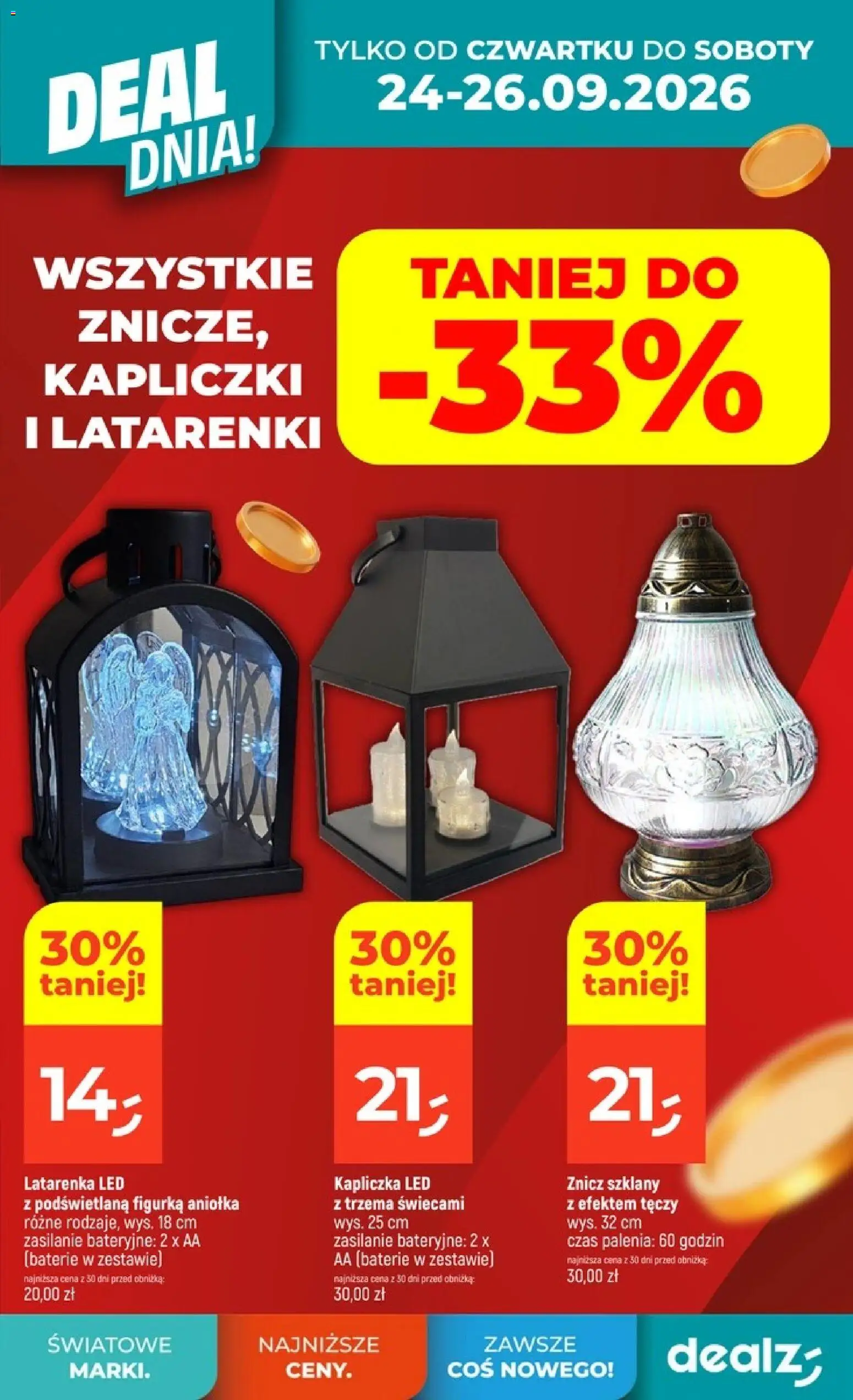 Pogląd gazetki "Dealz gazetka" ze sklepu Dealz ważnej od 24.09.2026