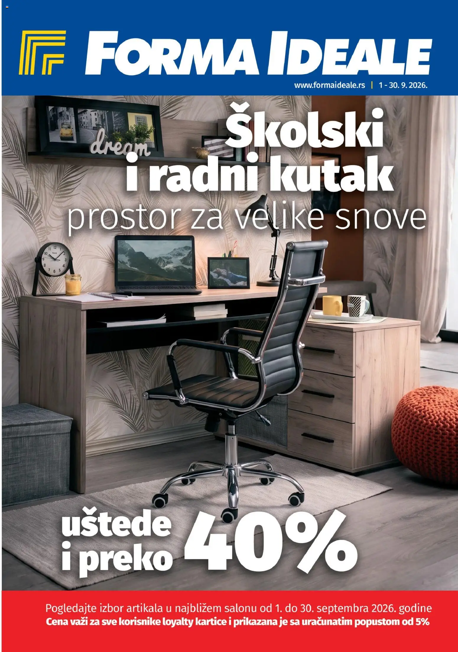 Pregled Forma Ideale kataloga - važi od 01.09.2026