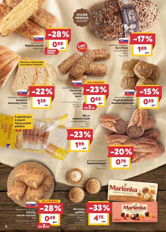 Nový Billa leták od 29.07.