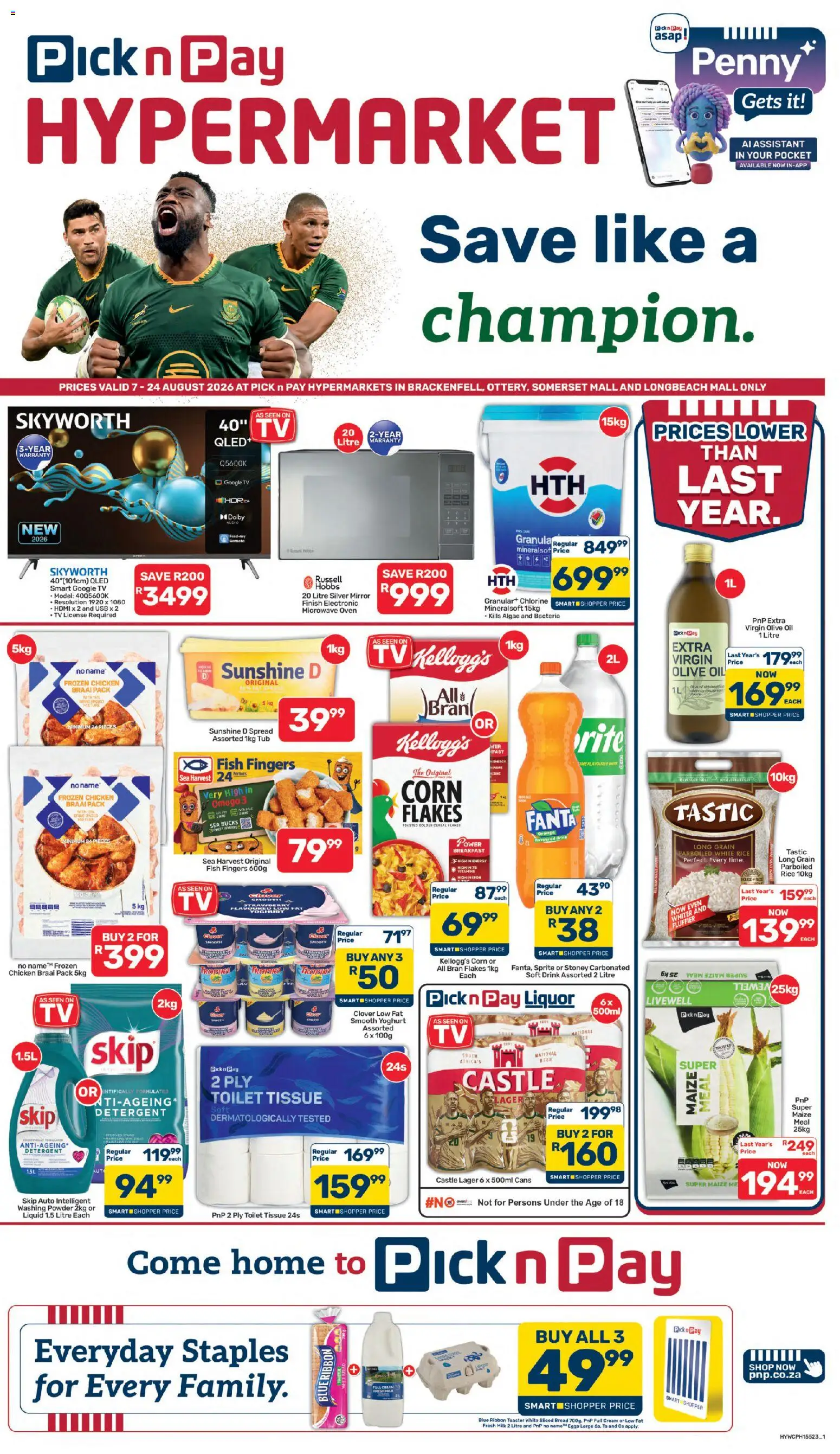 Preview of Pick n Pay flyer valid from 07/08/2026