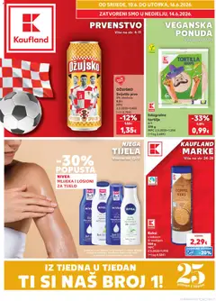 Pregled letka Karlovac trgovine Kaufland vrijedi od 10.06.2026