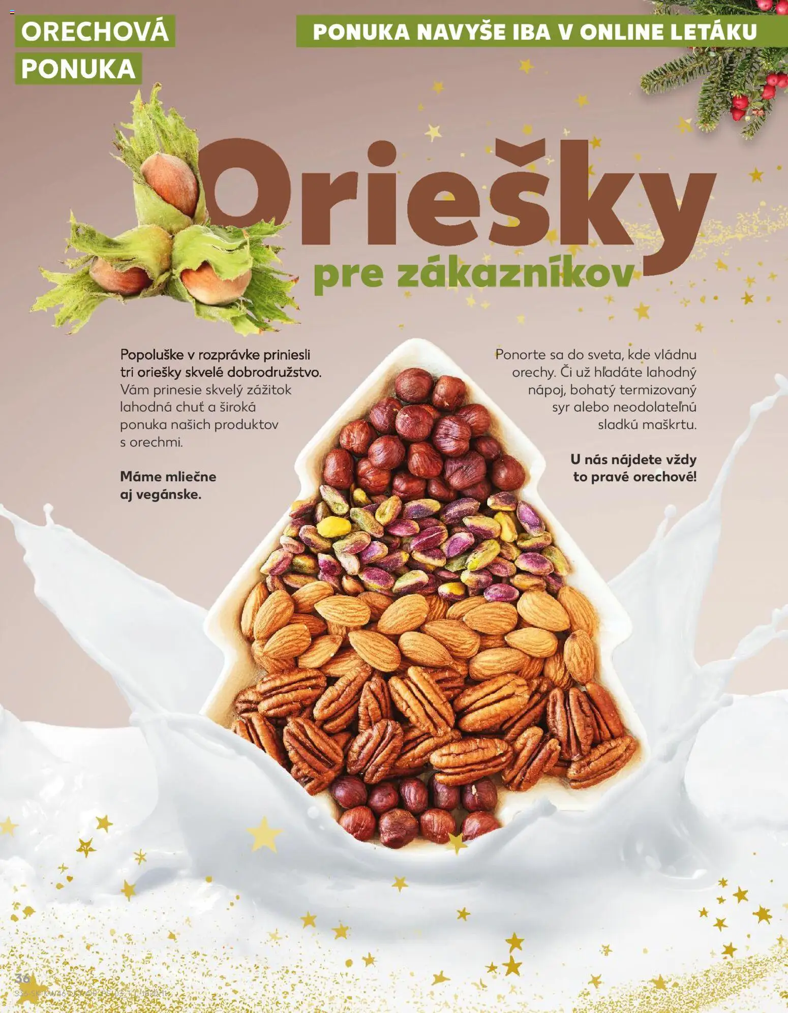 Náhľad Kaufland letáku platného od 13.11.2025 - Syr, Orechy