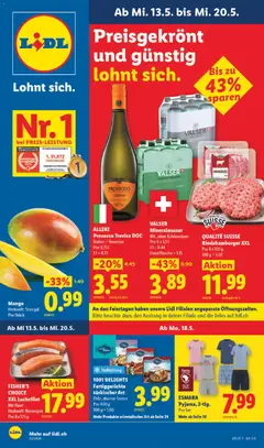 Vorschau des Merkblatts Lidl aktionen vom Shop Lidl gültig von 13.05.2026 bis 20.05.2026