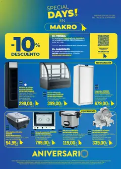 Vista previa del folleto de la tienda Makro válido desde el 01/09/2026 