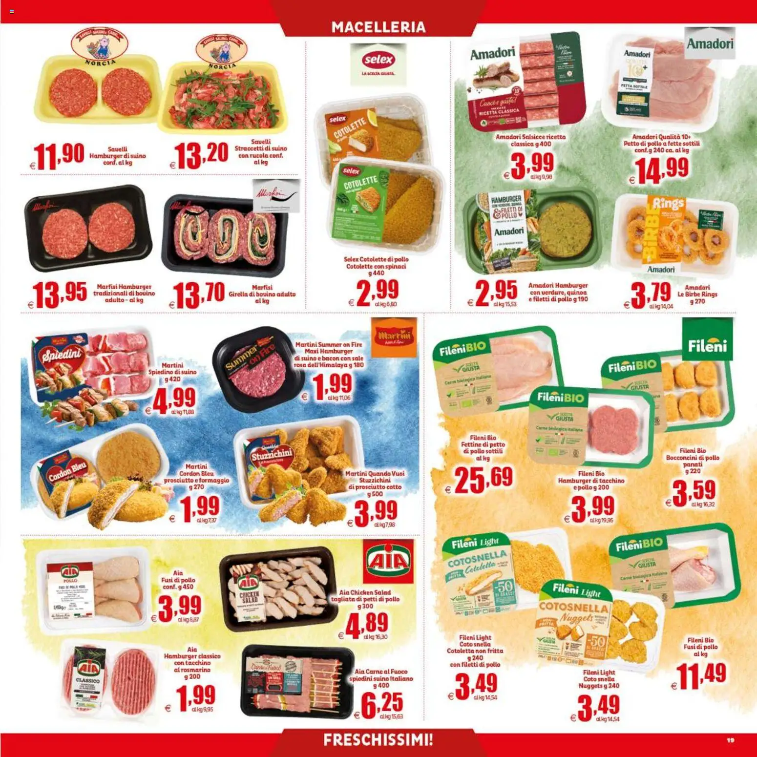 Anteprima dell'opuscolo Elite Supermercati volantino dal negozio Elite Supermercati valido da 04/09/2026 - Pollo, Formaggio, Tacchino, Prosciutto, Salsicce, Petto di Pollo, Rucola, Nuggets