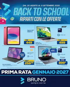 Anteprima dell'opuscolo BRUNO volantino dal negozio BRUNO valido da 20/08/2026
