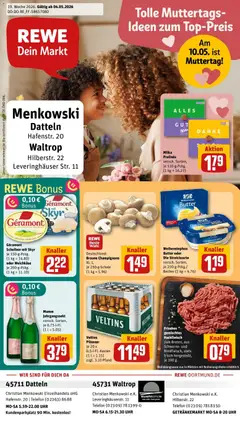 Vorschau von dem Prospekt des Geschäftes Rewe, gültig ab dem 04.05.2026