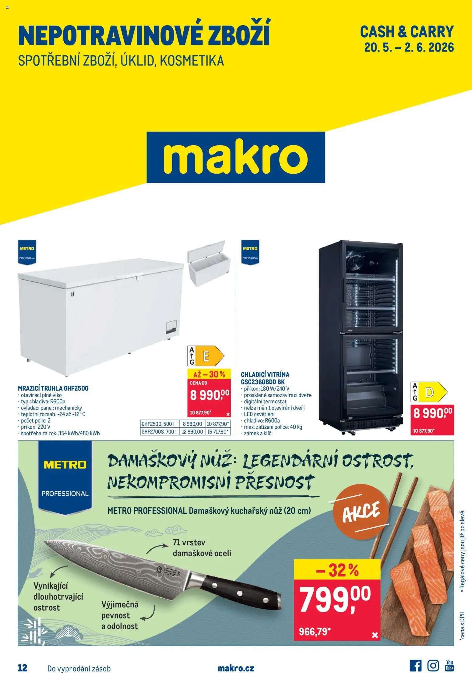 Náhled nabídky: Makro Makro leták - Nepotravinové zboží platný od 20.05.2026