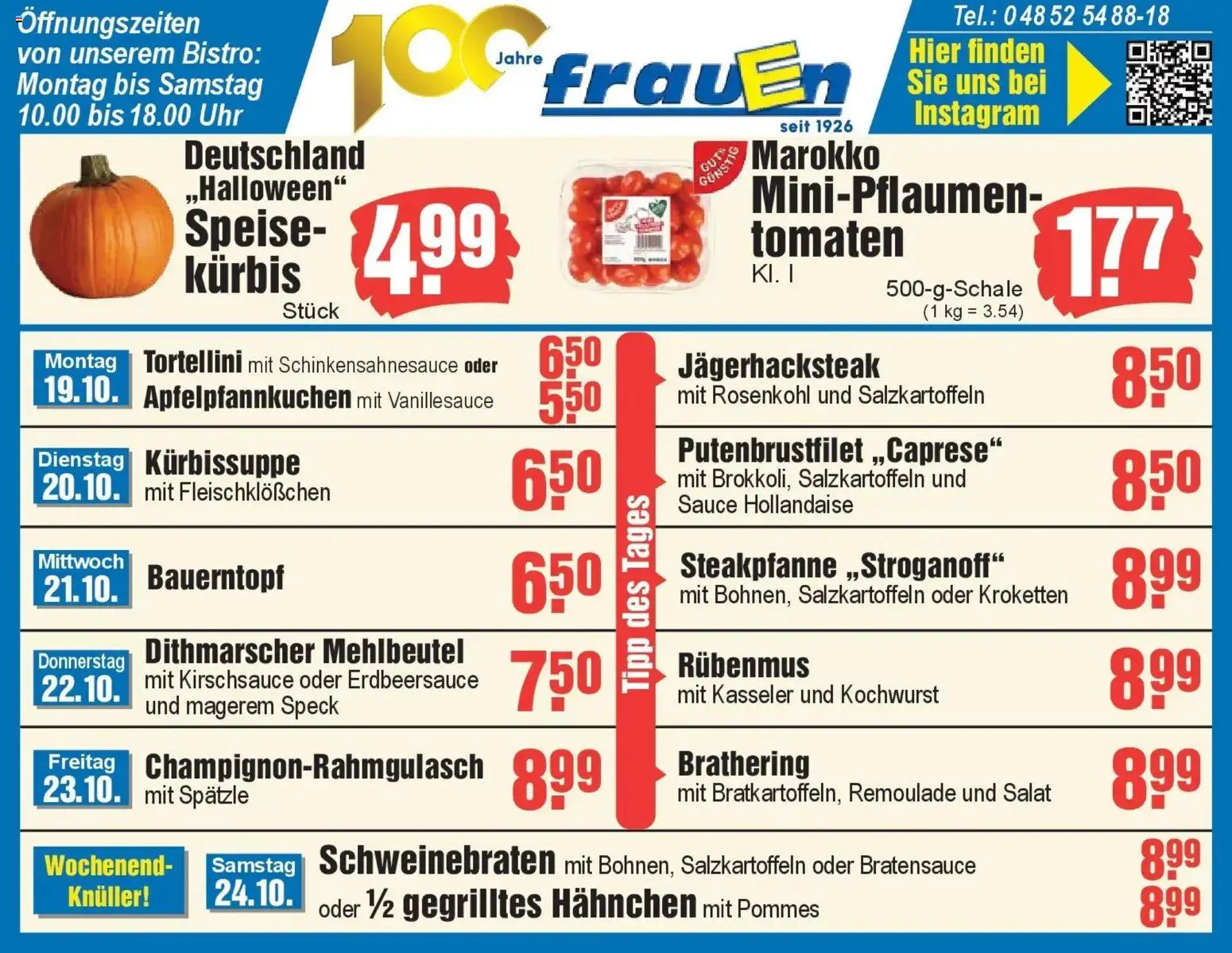Vorschau von dem Prospekt des Geschäftes Edeka, gültig ab dem 19.10.2026