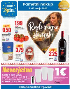 Predogled kataloga iz trgovine Eurospin veljaven od 07.05.2026