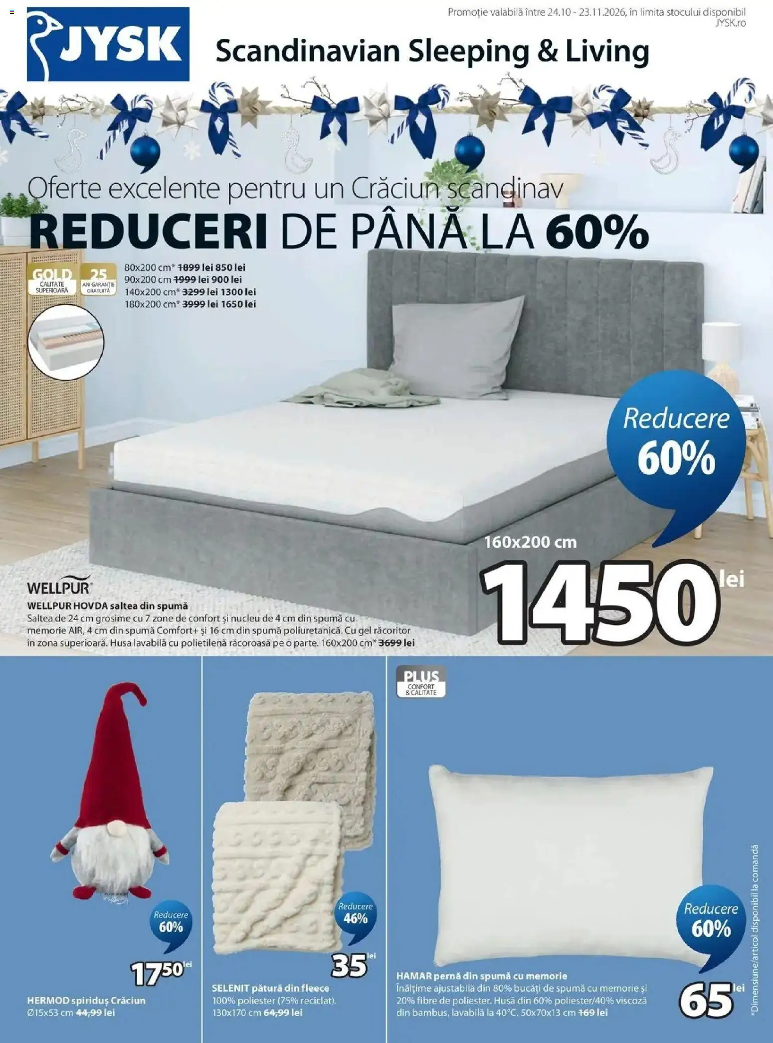 Previzualizarea de cataloage: JYSK JYSK Catalog actual valabil de la 26.10.2026