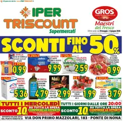 Anteprima dell'opuscolo Ipertriscount volantino Ponte di Nona dal negozio Ipertriscount valido da 29/05/2026