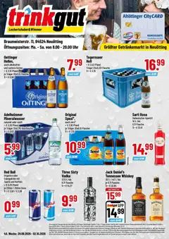 Vorschau von dem Prospekt des Geschäftes Trinkgut, gültig ab dem 28.09.2026