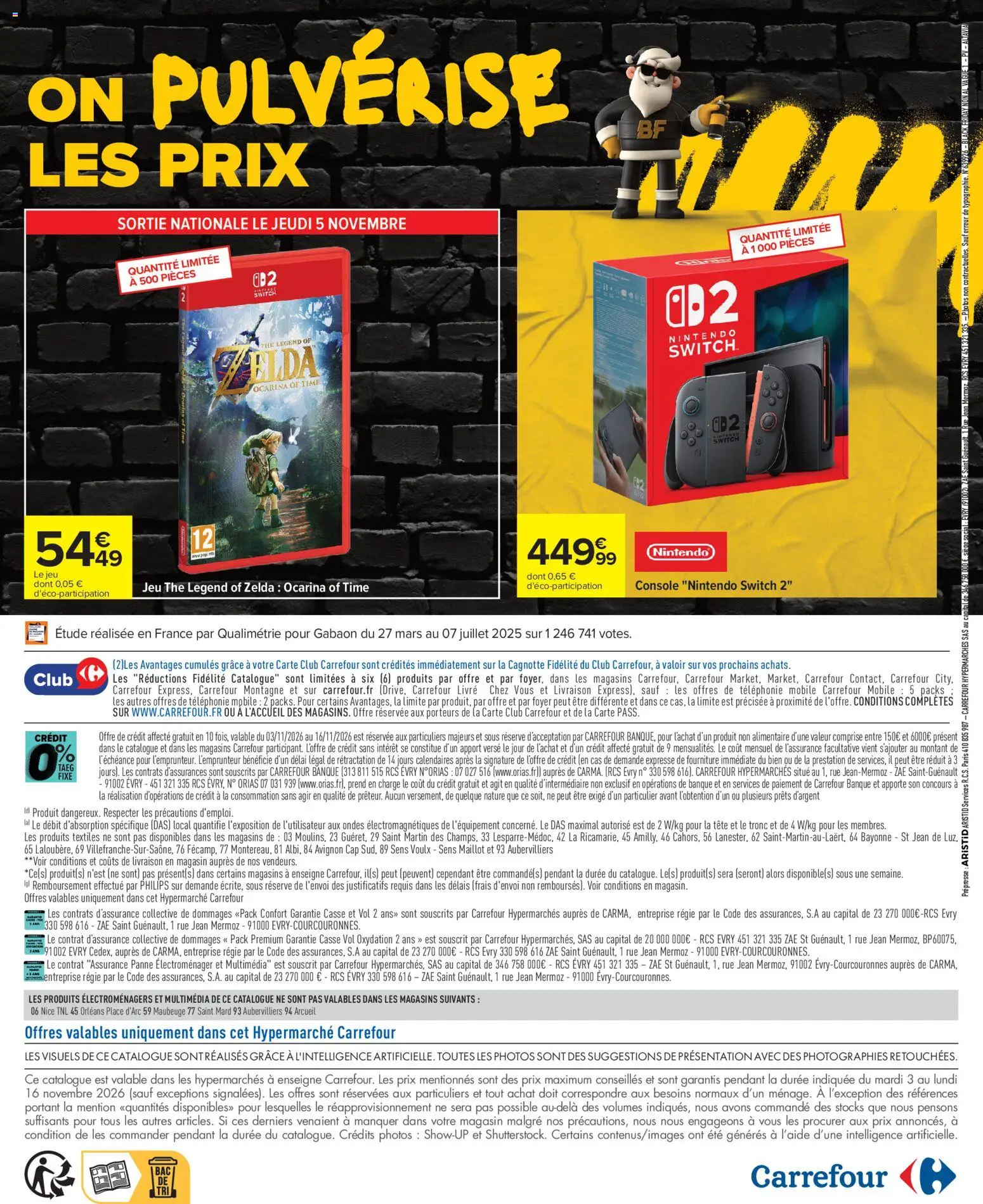 Prévisualisation de Carrefour Black Friday du magasin Carrefour formulaire valide 03/11/2026
