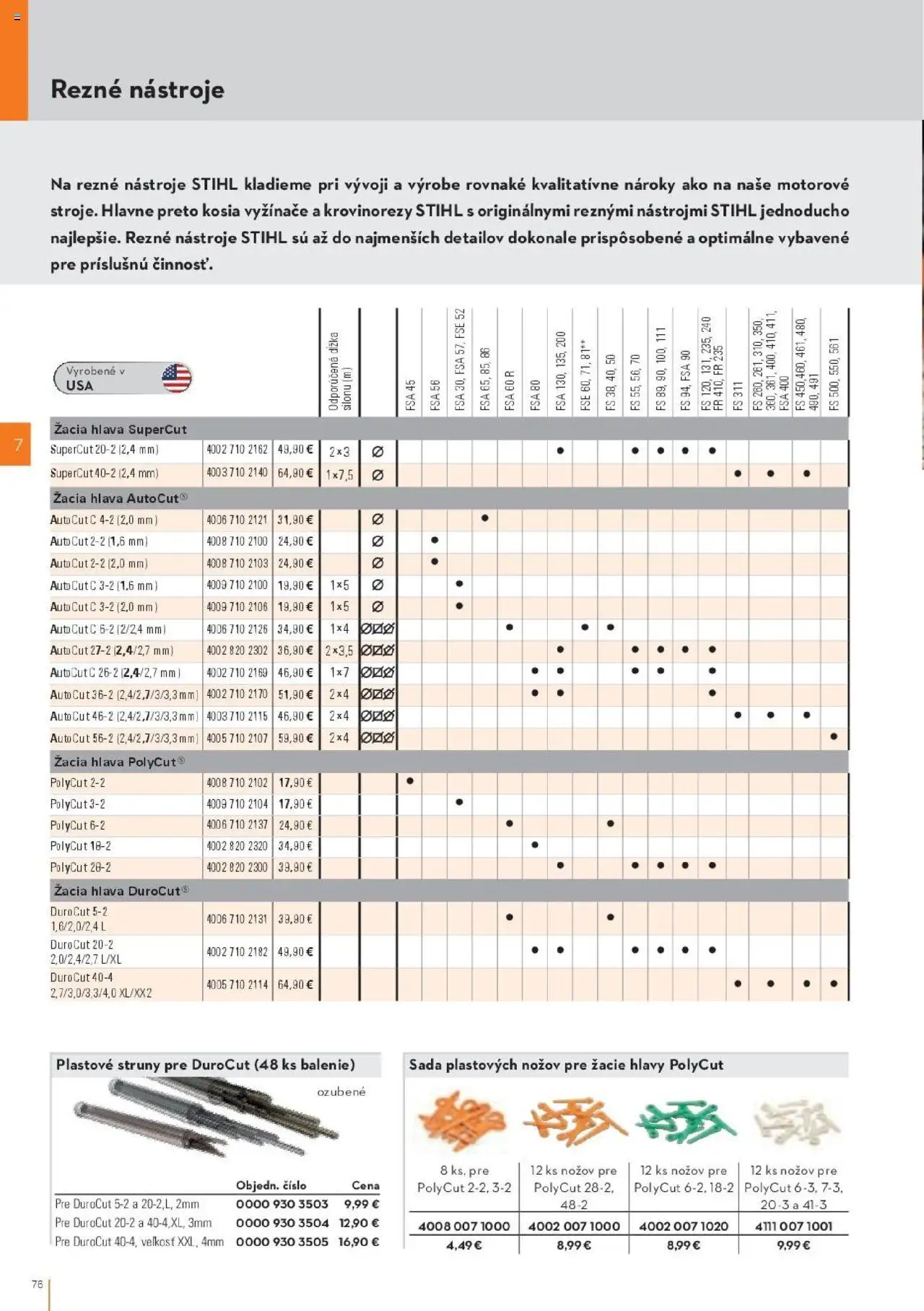 Náhľad STIHL letáku platného od 29.09.2025 - Vyžínače
