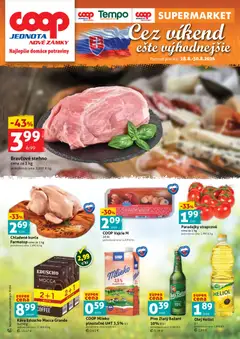 Náhľad COOP Jednota letáku platného od 28.08.2026
