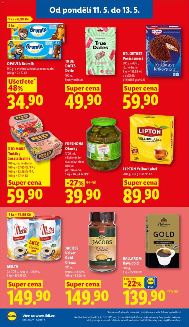 Nový Lidl leták od 11.05.