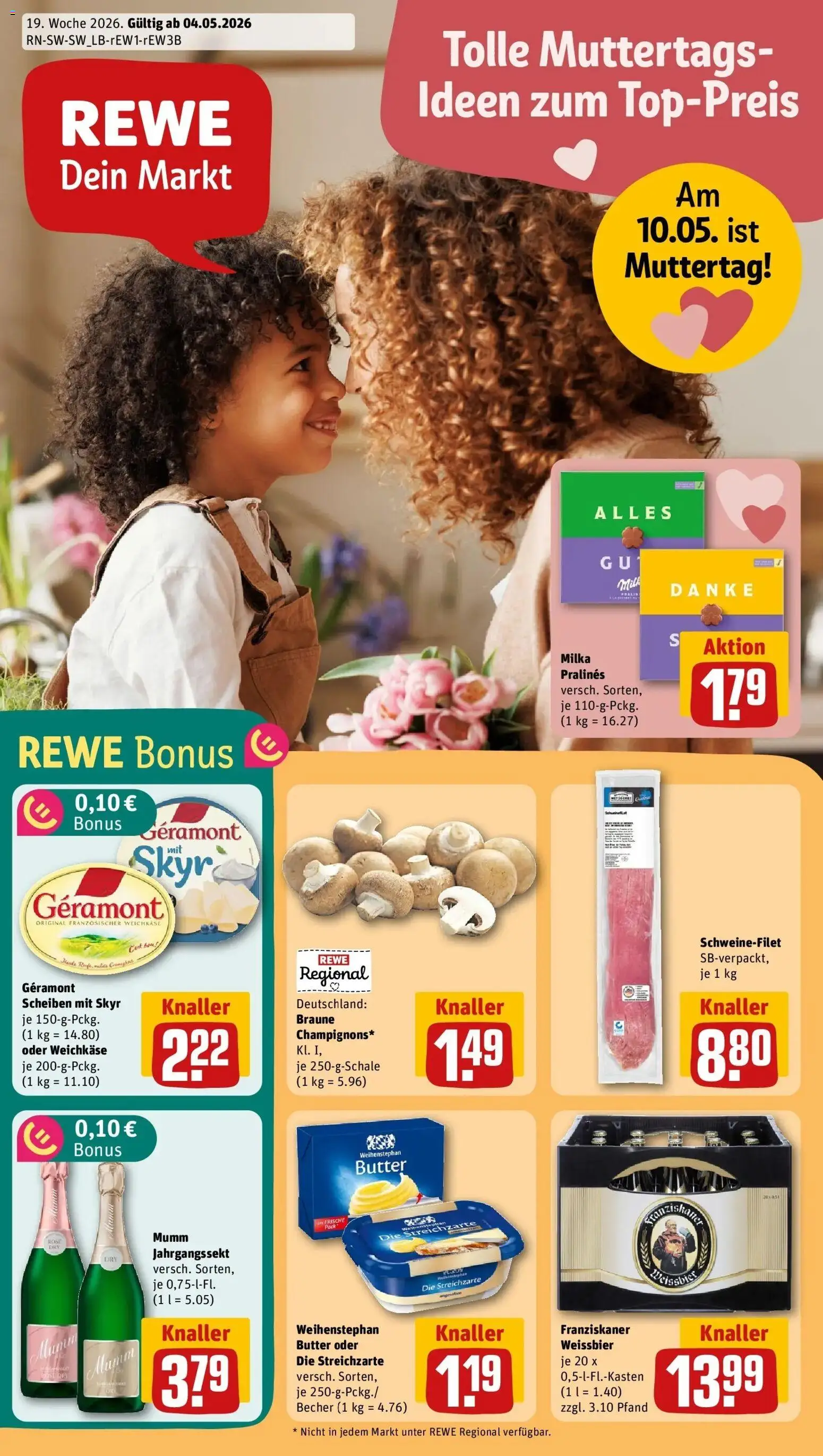 Vorschau von dem Prospekt des Geschäftes Rewe, gültig ab dem 03.05.2026