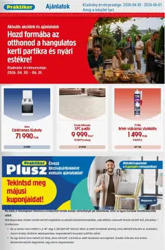 Praktiker - Praktiker akciós újság megtekintése, amely érvényes 2026.04.30.-től