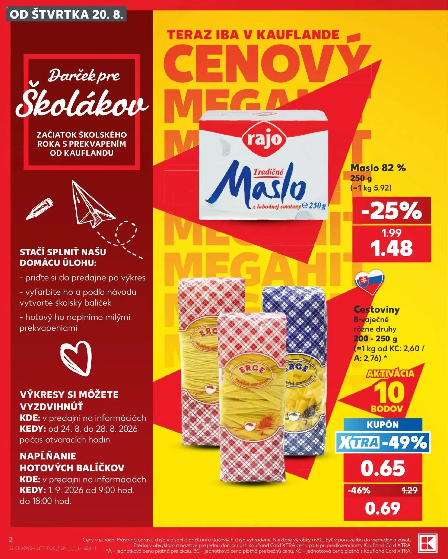 Náhľad Kaufland letáku platného od 20.08.2026