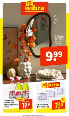 Voorbeeld van Wibra folder van winkel Wibra geldig vanaf 28-09-2026