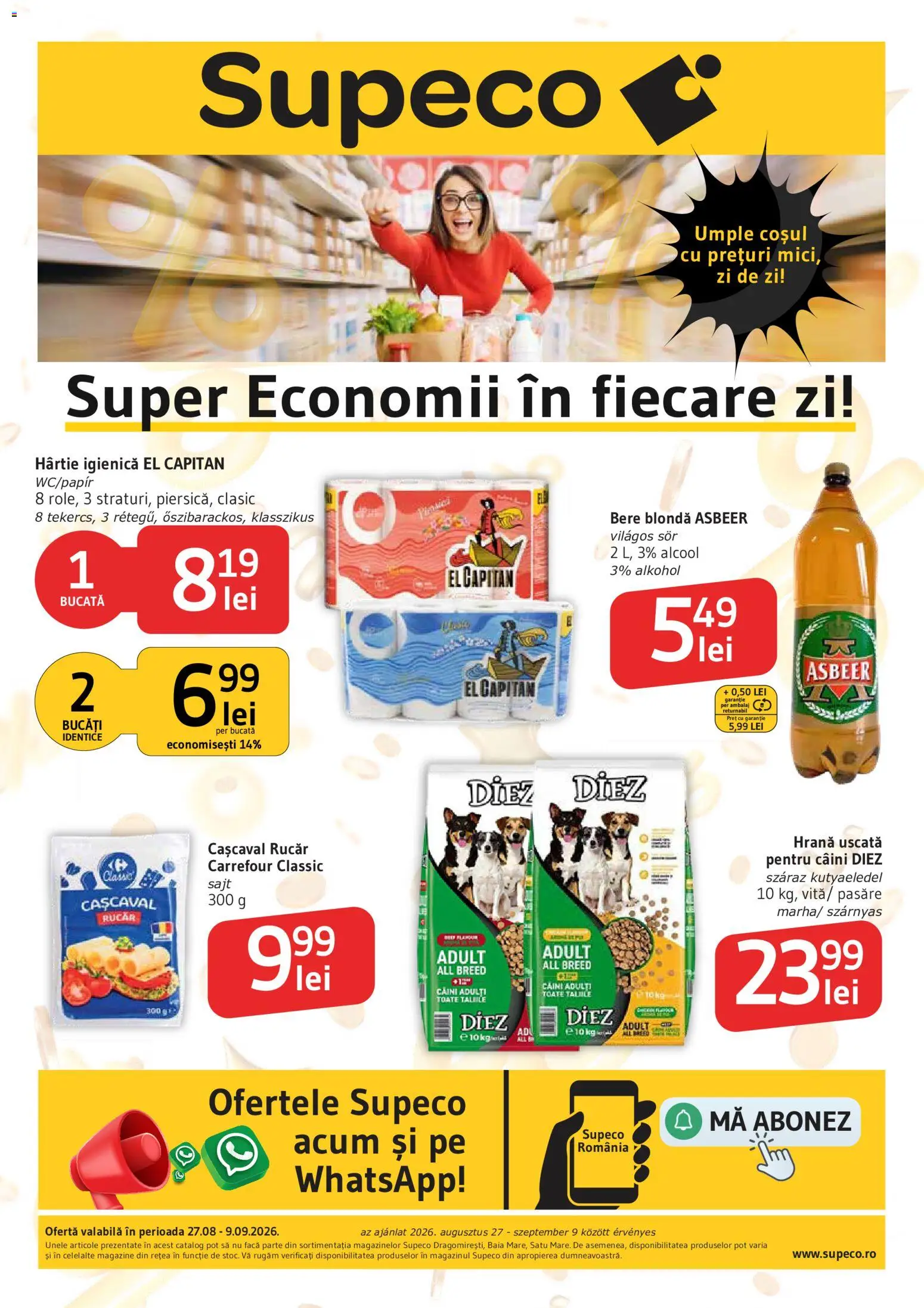 Previzualizarea de cataloage: Supeco Supeco Catalog Prim Pret Bilingv valabil de la 27.08.2026