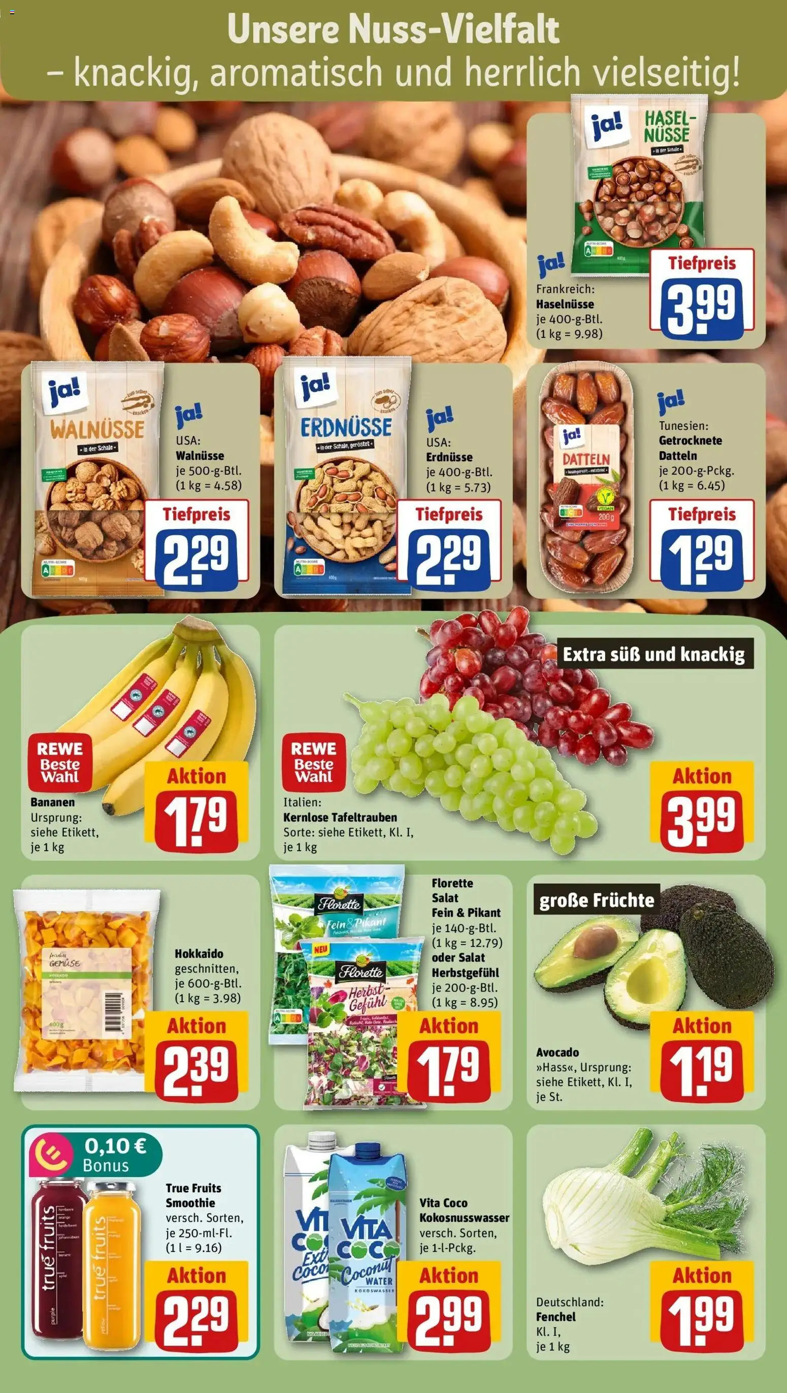 Vorschau von dem Prospekt des Geschäftes Rewe, gültig ab dem 26.10.2026