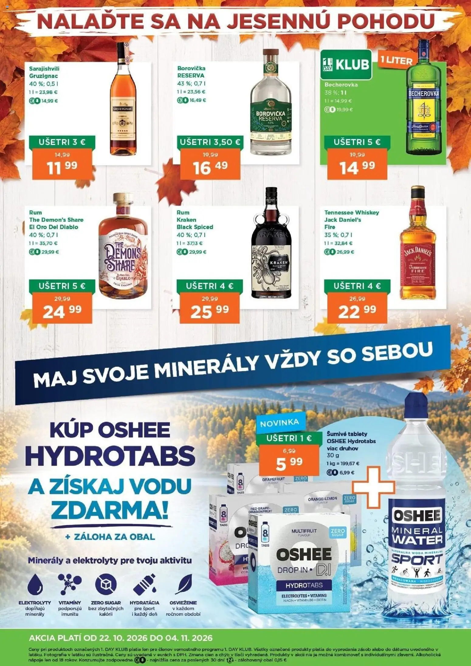 Náhľad 1day letáku platného od 22.10.2026