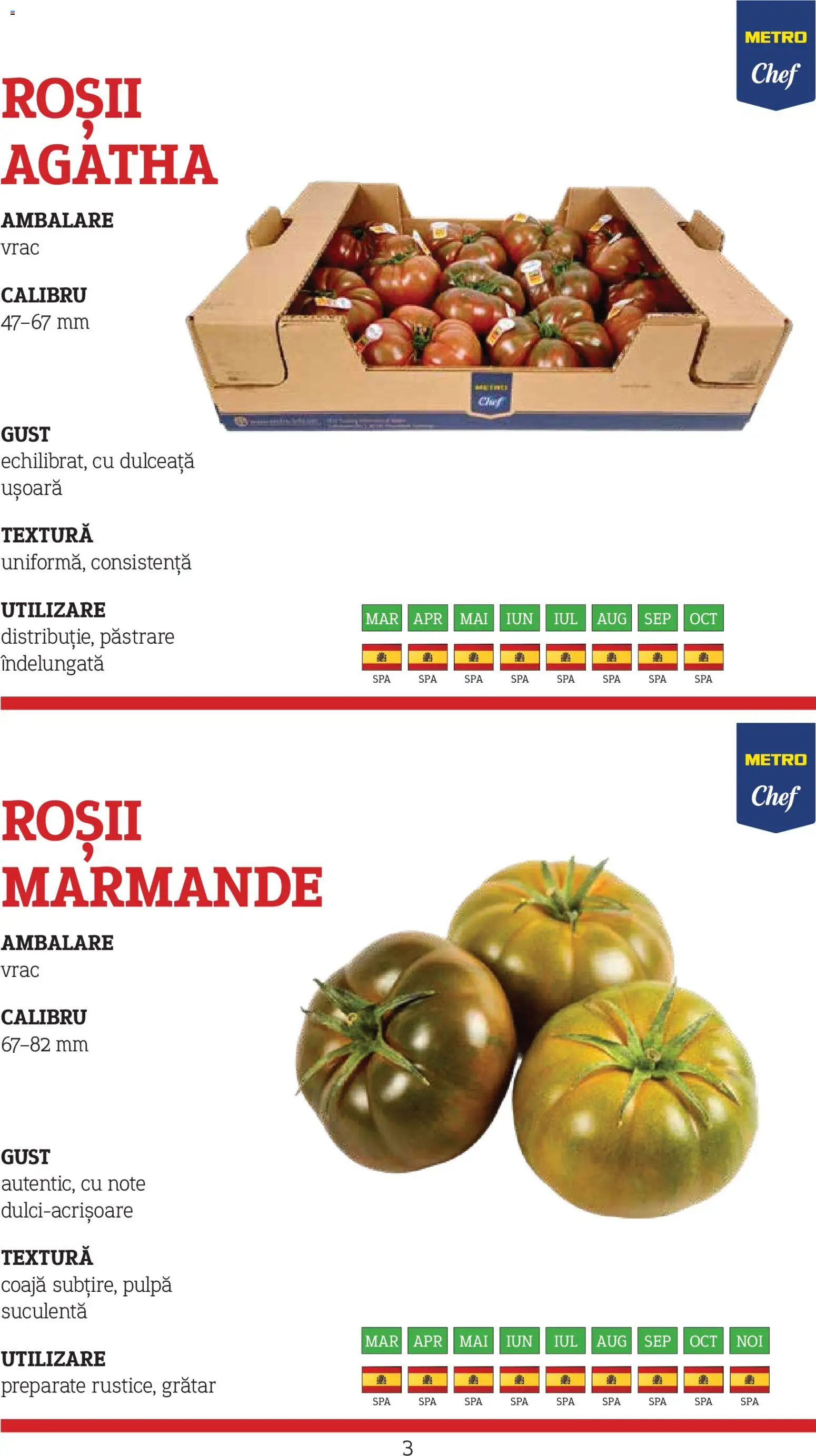 Previzualizarea de cataloage: Metro Catalog - Varietăți de Roșii valabil de la 10.11.2025