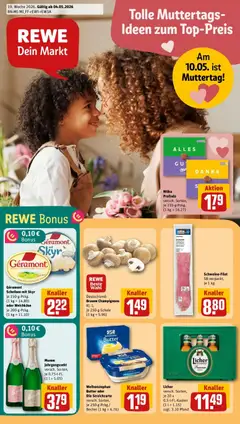 Vorschau von dem Prospekt des Geschäftes Rewe, gültig ab dem 04.05.2026