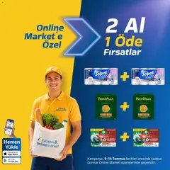 Gürmar Gürmar - 1 Alana 1 Bedava fırsatları 09.07.2026 - Broşürünün önizlemesi
