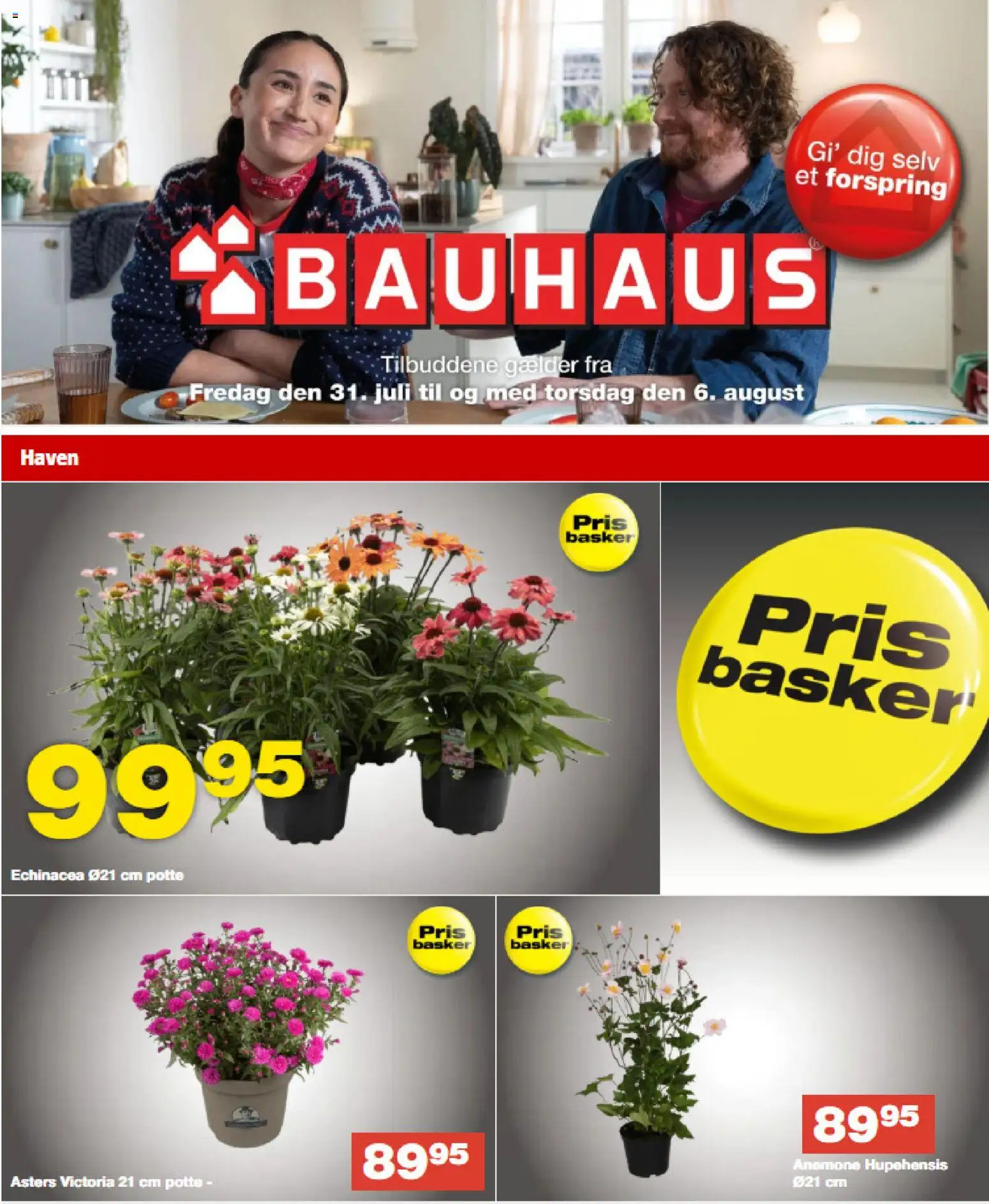 Eksempel på tilbudsavis Bauhaus - Tilbudsavis fra butik Bauhaus gyldig fra 31/07/2026