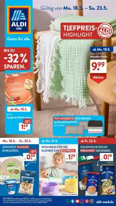 Vorschau von dem Prospekt des Geschäftes Aldi Süd, gültig ab dem 17.05.2026