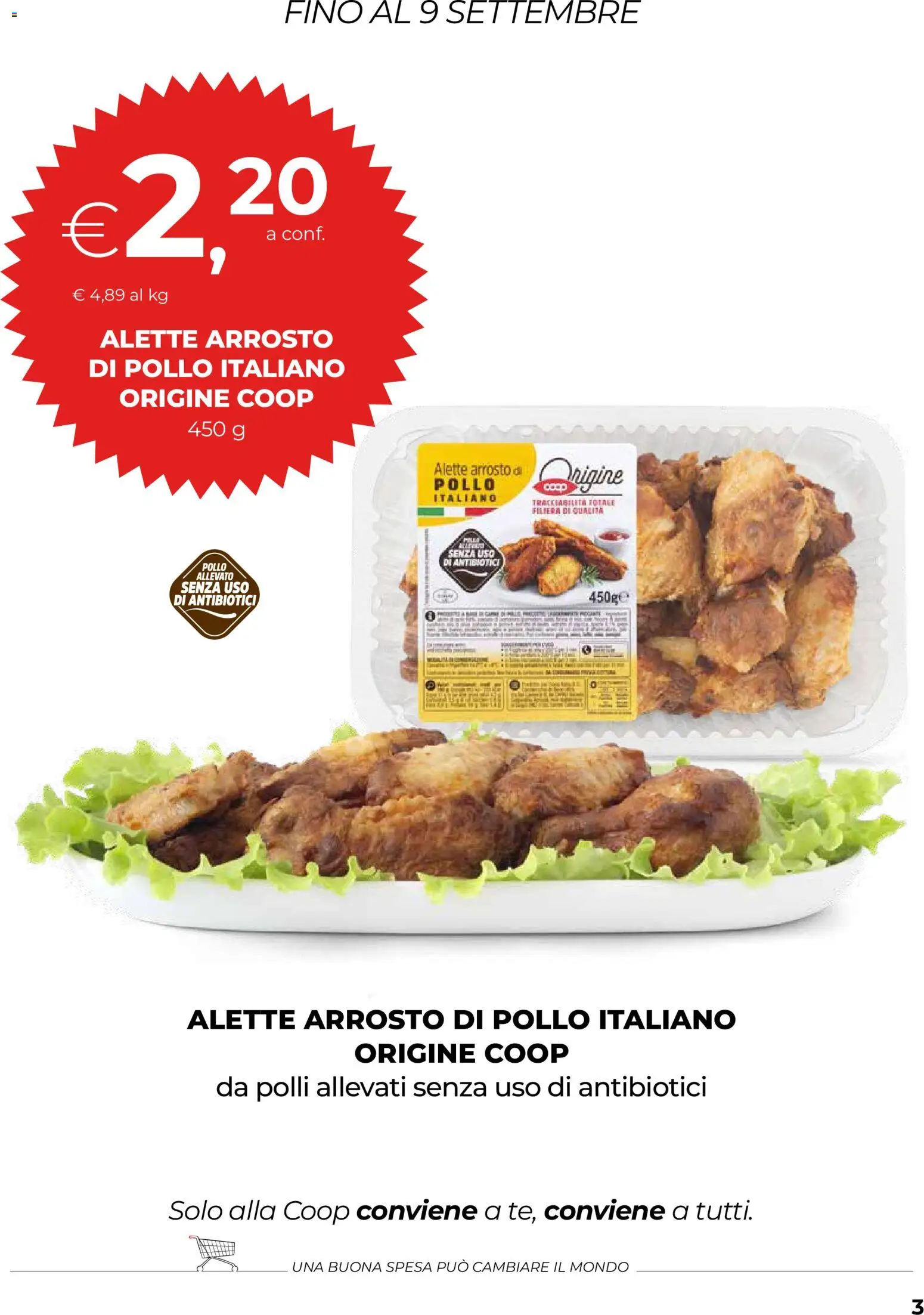 Anteprima dell'opuscolo COOP volantino Firenze dal negozio COOP valido da 03/09/2026 - Pollo, Arrosto, Polli