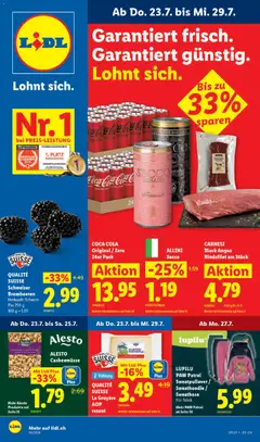 Vorschau des Merkblatts Lidl aktionen vom Shop Lidl gültig von 23.07.2026 bis 29.07.2026