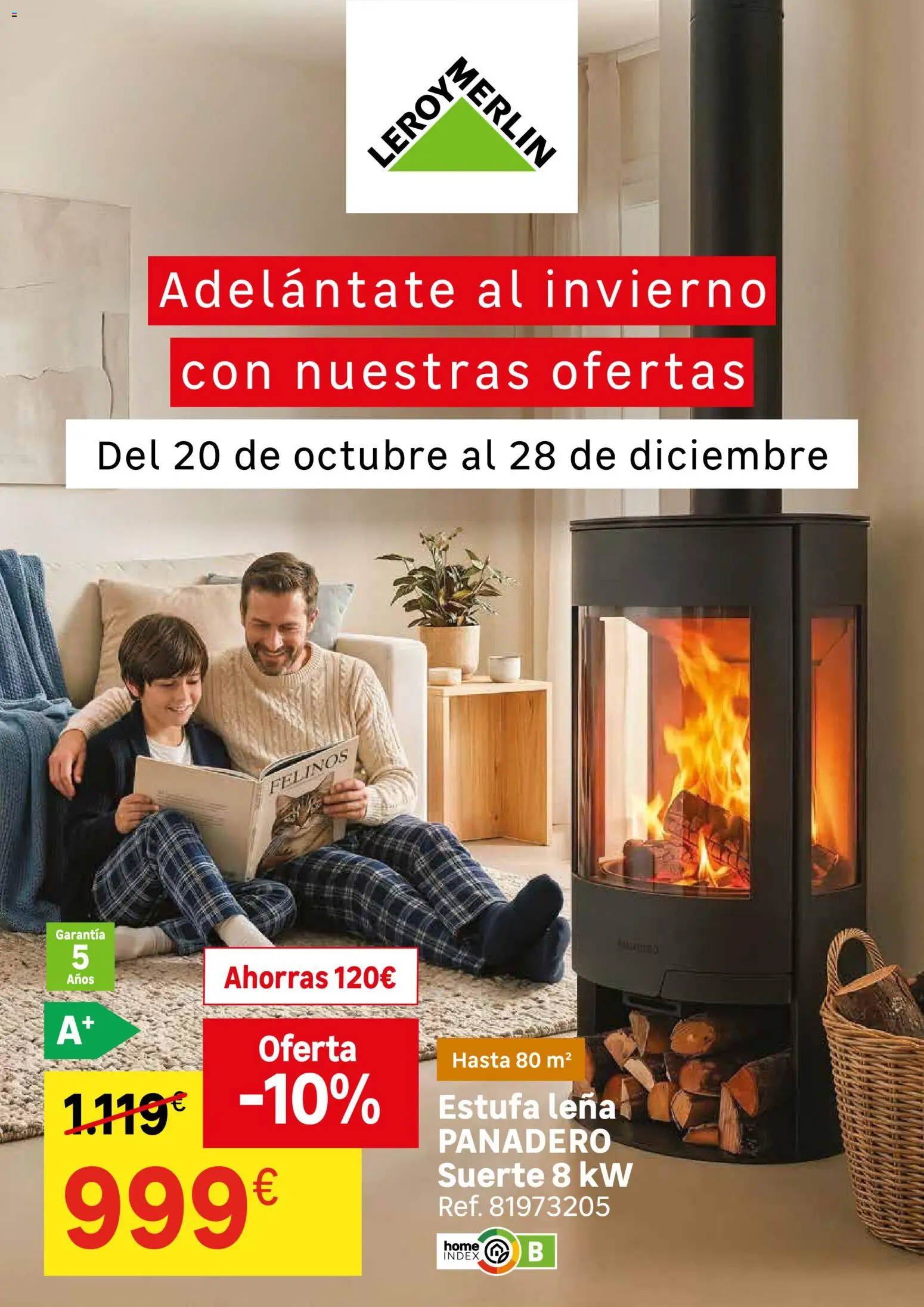 Vista previa del folleto de la tienda Leroy Merlin válido desde el 20/10/2026 - Leña
