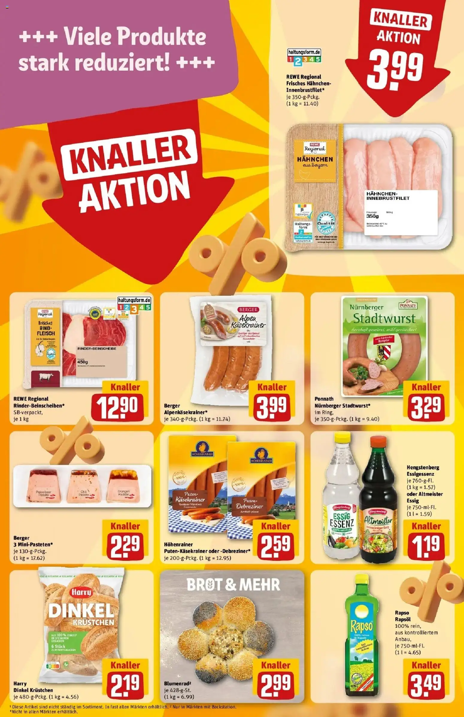 Vorschau von dem Prospekt des Geschäftes Rewe, gültig ab dem 26.10.2026