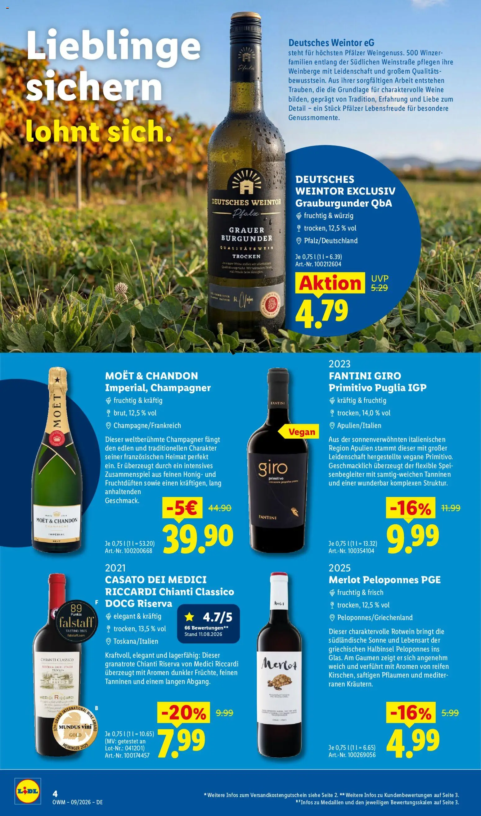 Vorschau von dem Prospekt des Geschäftes Lidl, gültig ab dem 01.09.2026 - Pflaumen, Rotwein, Merlot