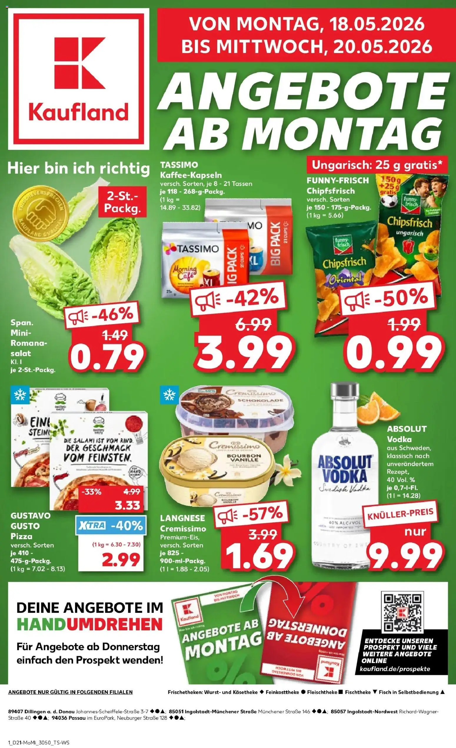 Vorschau von dem Prospekt des Geschäftes Kaufland, gültig ab dem 18.05.2026