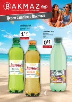 Pregled letka Bakmaz Tjedan Jamnice trgovine Bakmaz vrijedi od 10.08.2026