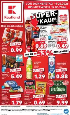 Vorschau von dem Prospekt des Geschäftes Kaufland, gültig ab dem 11.06.2026