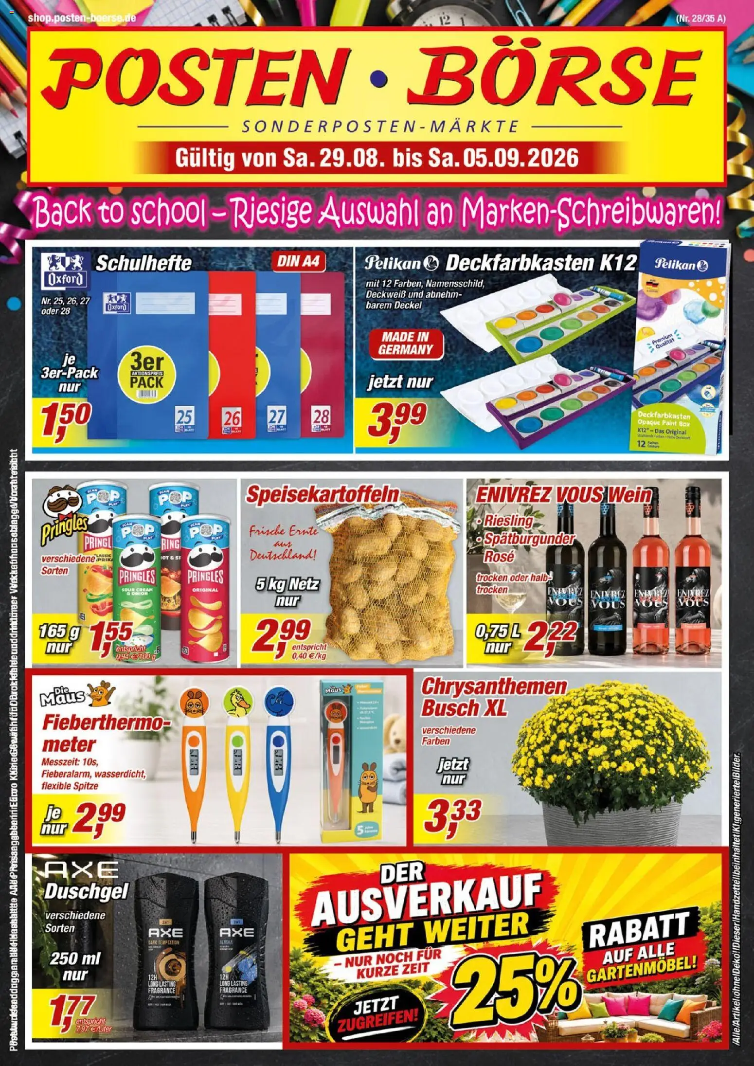 Vorschau von dem Prospekt des Geschäftes Posten Börse, gültig ab dem 29.08.2026