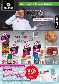 Vorschau von dem Prospekt des Geschäftes Selgros, gültig ab dem 16.07.2026