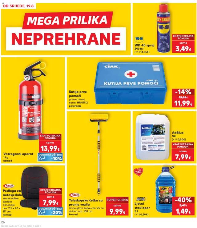 Novi Kaufland katalog od 19.08.