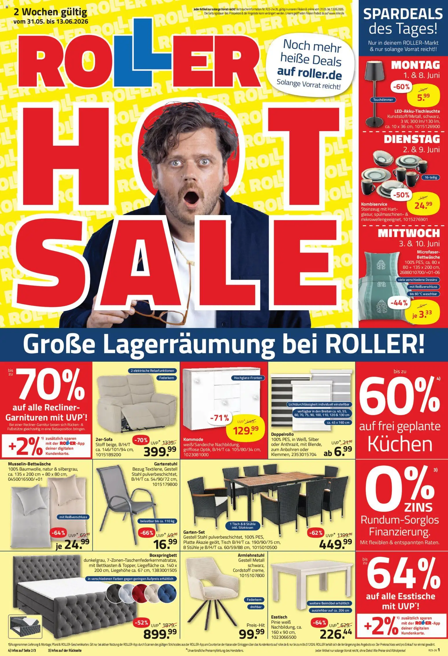Vorschau von dem Prospekt des Geschäftes Roller, gültig ab dem 31.05.2026