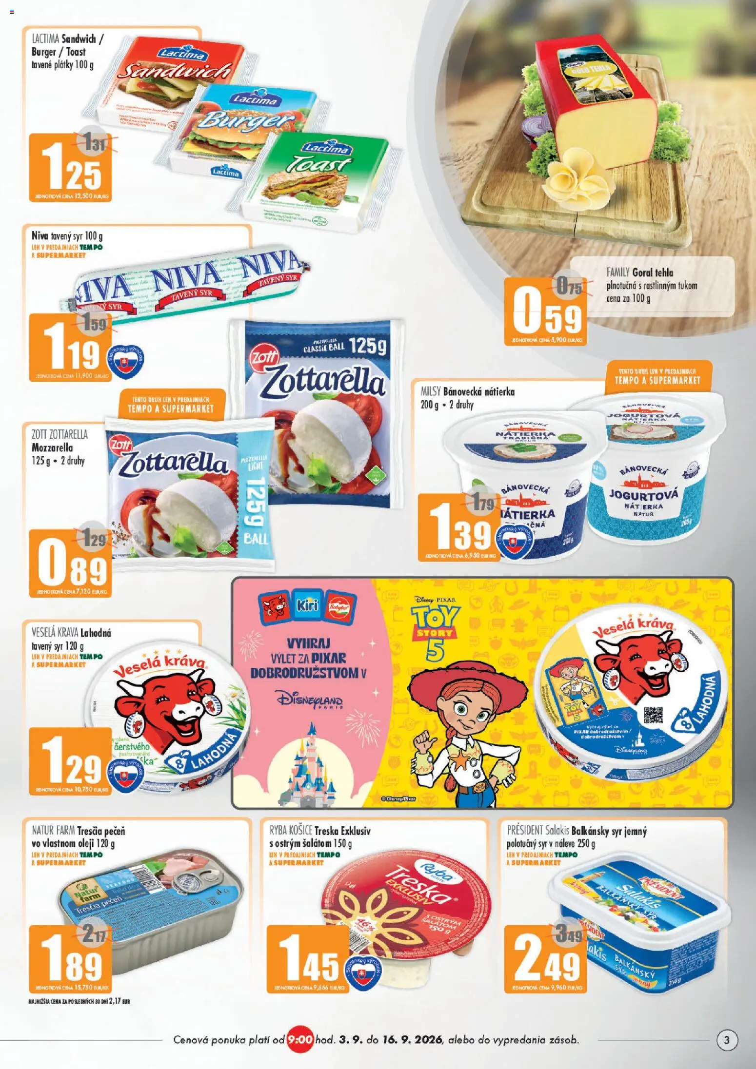 Náhľad COOP Jednota letáku platného od 03.09.2026