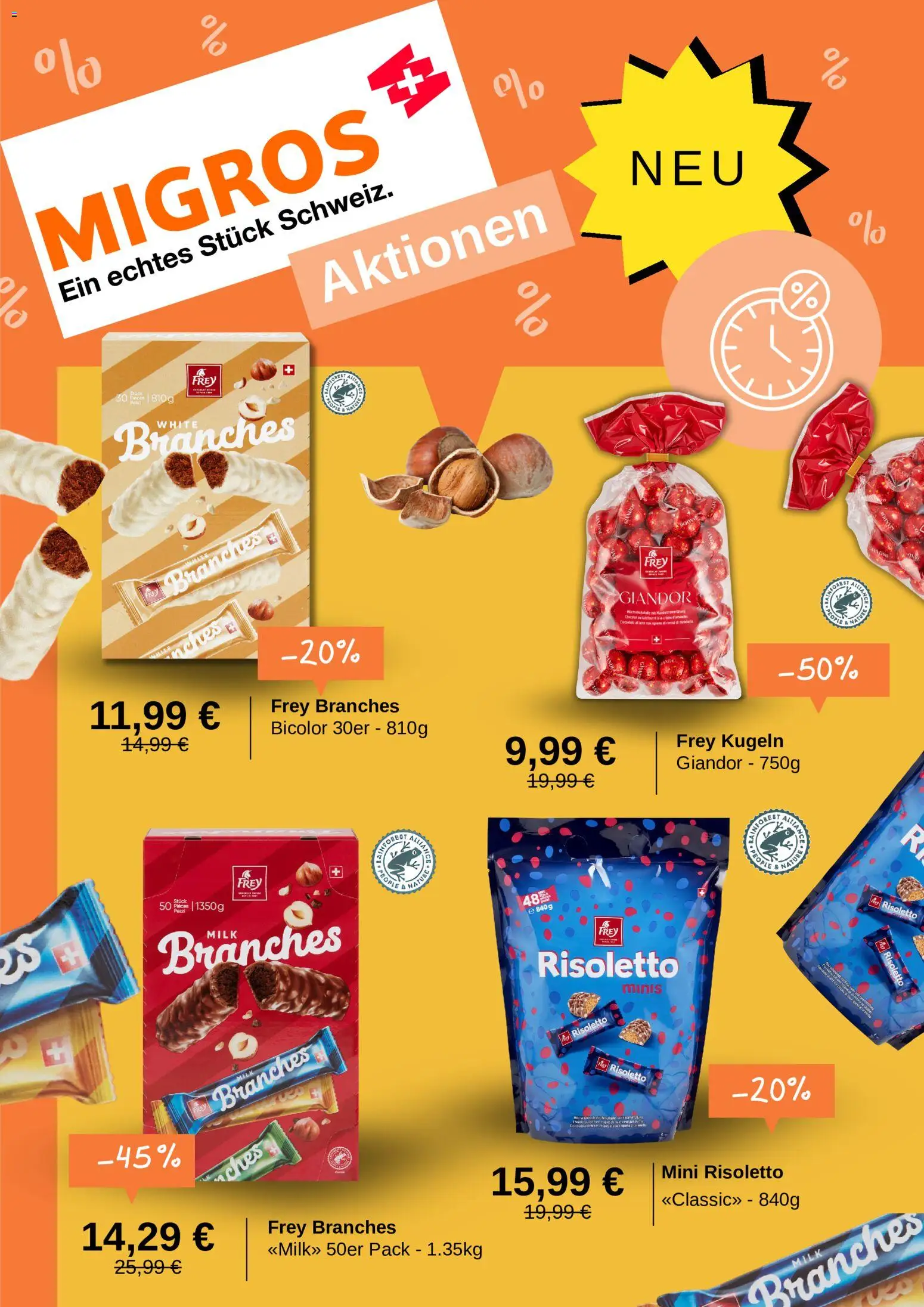 Vorschau von dem Prospekt des Geschäftes Migros, gültig ab dem 25.08.2026
